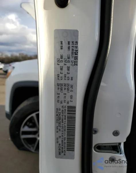 2018 Jeep Compass Latitude from USA, damaged, VIN 3C4NJDBB8JT262197